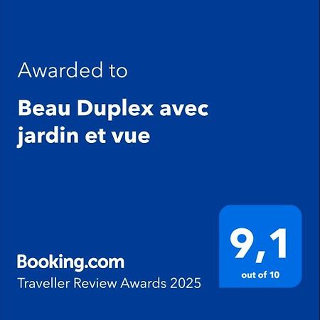 Apartament Beau Duplex Avec Jardin Et Vue Lyon Zewnętrze zdjęcie