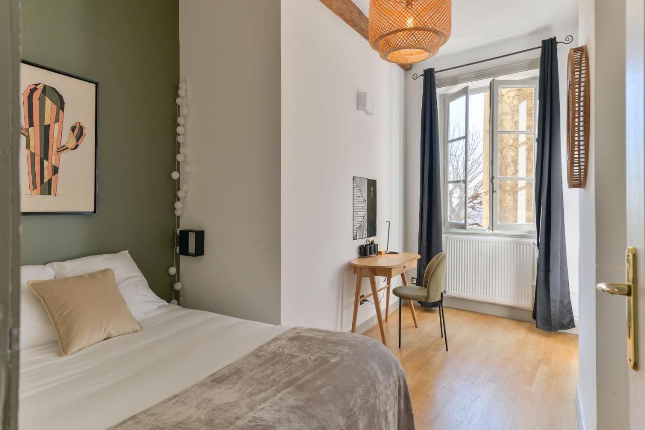 Apartament Beau Duplex Avec Jardin Et Vue Lyon Zewnętrze zdjęcie