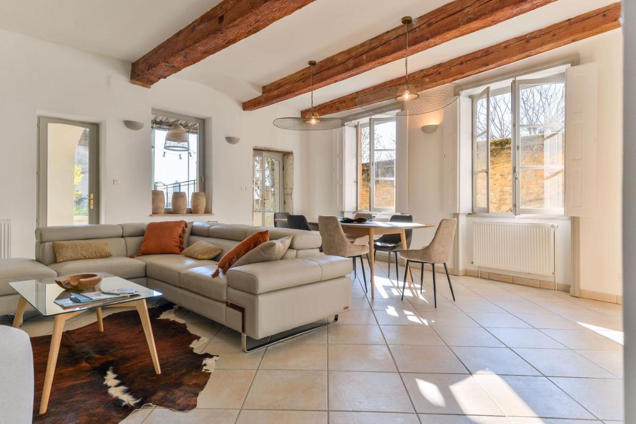 Apartament Beau Duplex Avec Jardin Et Vue Lyon Zewnętrze zdjęcie