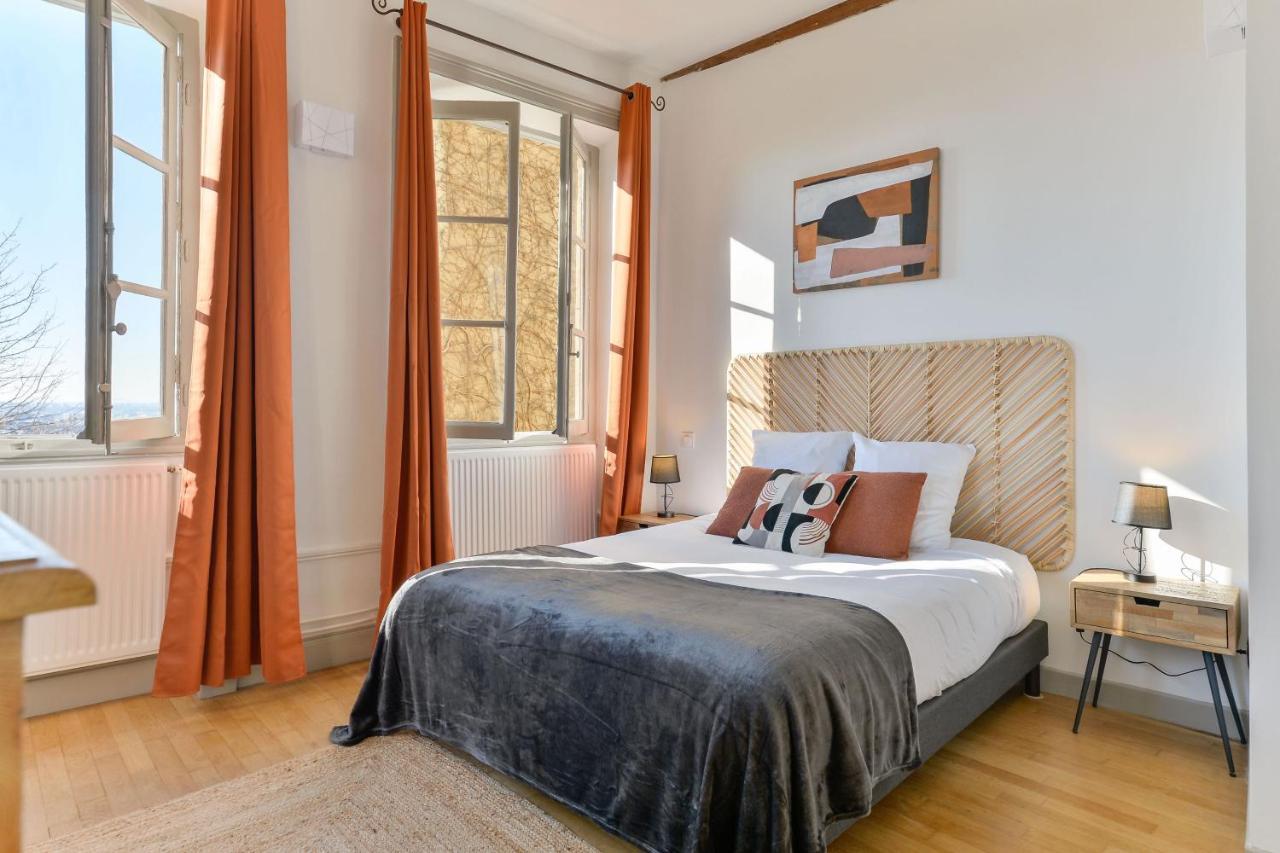 Apartament Beau Duplex Avec Jardin Et Vue Lyon Zewnętrze zdjęcie